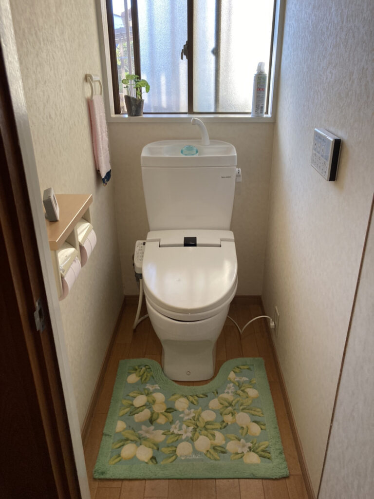  トイレの水(小)が流れなくなりました。