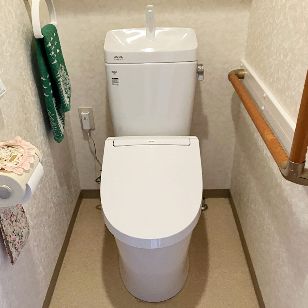 福岡県福岡市城南区　Ｋ様邸　トイレ交換リフォーム工事